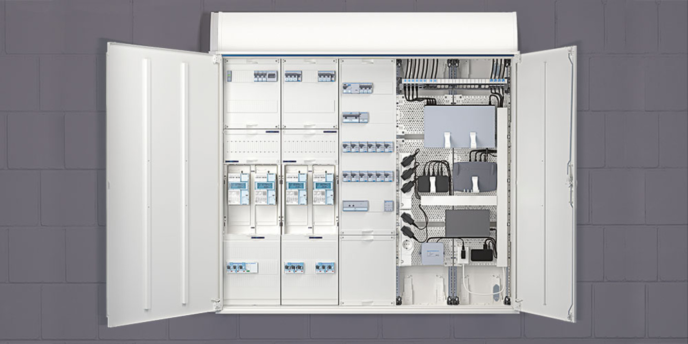 Technikzentrale bei Elektro Fehn GmbH in Ludwigsstadt