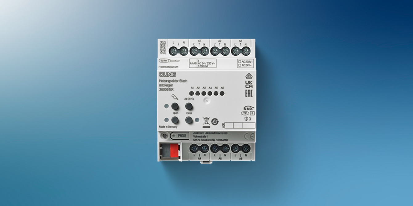 KNX Heizungsaktor 6-fach bei Elektro Fehn GmbH in Ludwigsstadt