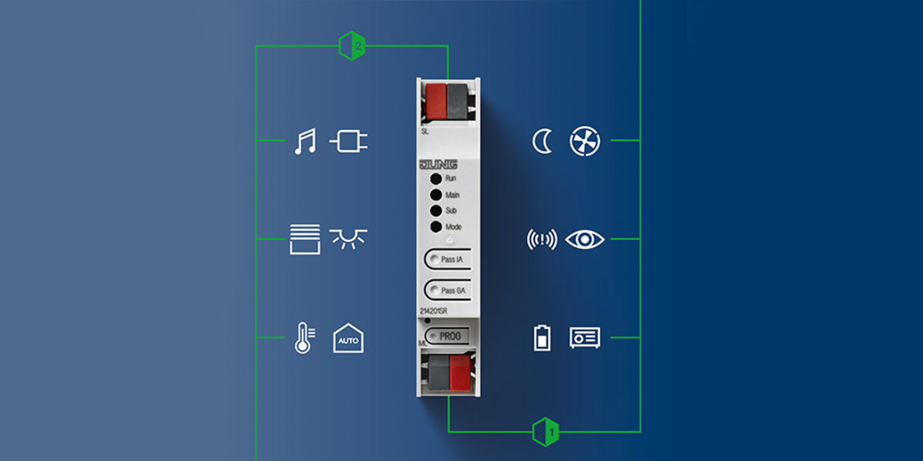 KNX Bereichs- und Linienkoppler bei Elektro Fehn GmbH in Ludwigsstadt